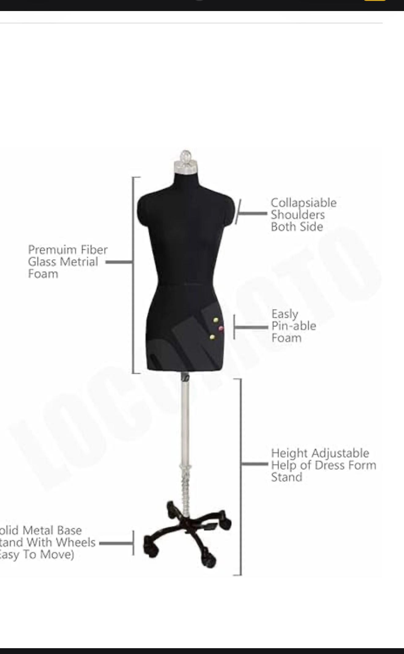 Female Dress Form Mannequin